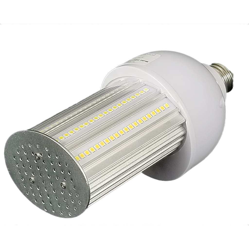 36 Watt 180° Outdoor Area Bulb LED Retrofit | Silver Series | 4,500 Lumen, 5000k (Daylight), 120-277 Volt, Base: E26