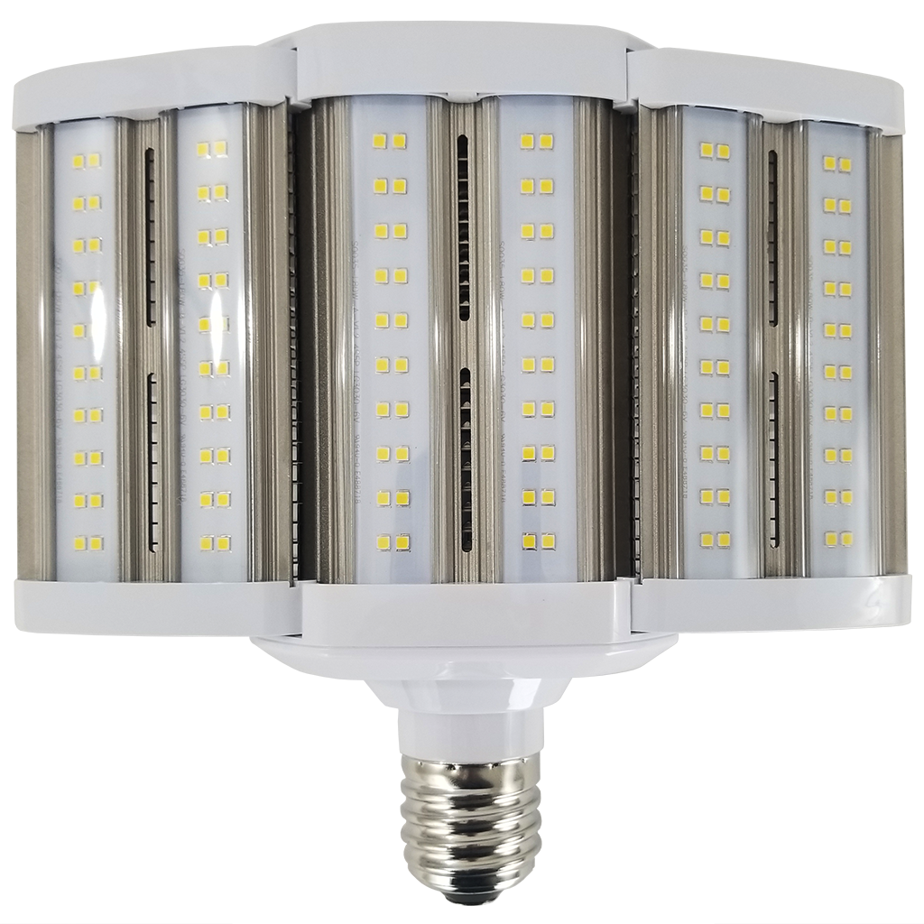 110 Watt Expanding Area LED Bulb | Silver Series | 13,200 Lumen, 5000k (Daylight), 120-277 Volt, Base: E39