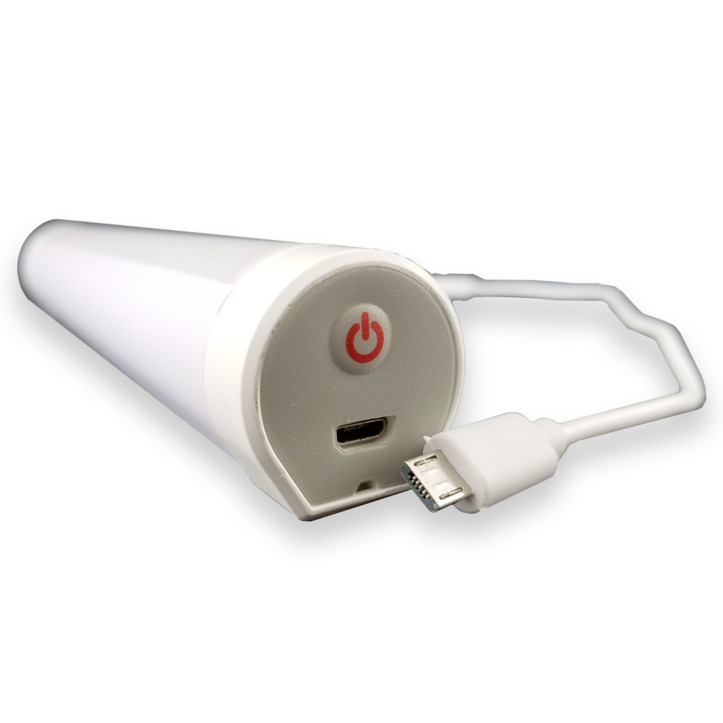Magnetic 5 Mode LED Camping Light w USB Charger 20 Hour Battery Life 200 Lumen 2 Watt 6000k Ultra Daylight Touch Plate LED