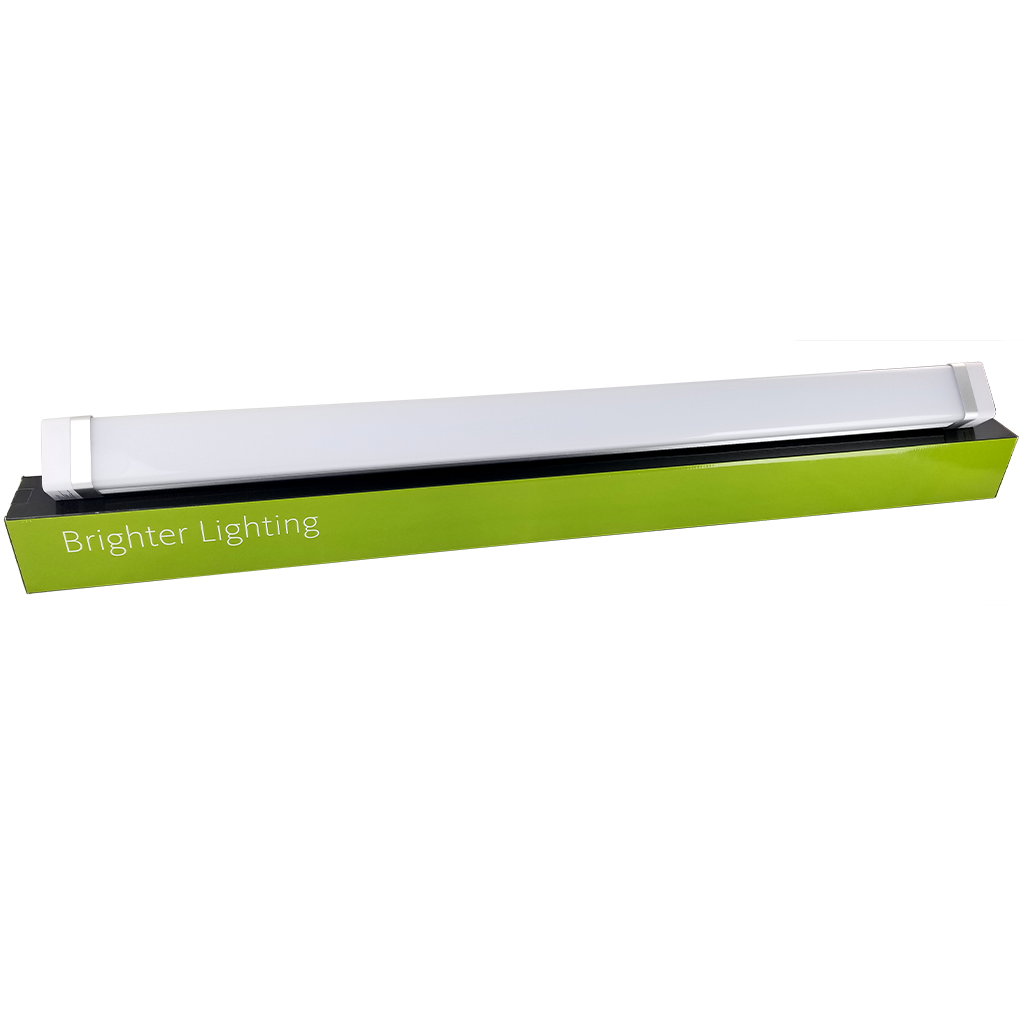 40 Watt Tri-Proof Linear LED Light – Platinum Series – 4 feet, 5,200 Lumens, 4000k/5000k (Color Temperature), 120-277 Volts